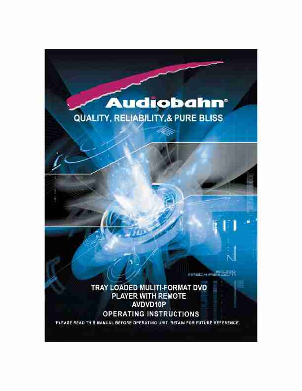 AudioBahn Car Video System AVDVD10P-page_pdf